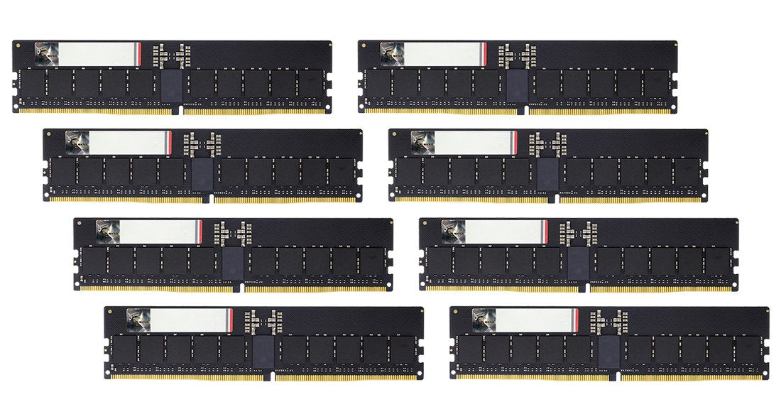 G.Skill Rimm 256 Gb Ddr5-6800 (8x 32 Gb) Octo-Kit, Ram En Negro, F5-6800r3445g32ge8-G5n, Zeta R5 Neo, Intel Xmp F5-6800r3445g32ge8-G5n