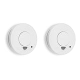 Detectores De Humo Ópticos En Color Blanco, 85 Db, 2 Uds