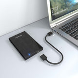 EAN 8435739902141 - AISENS ASE-2527B caja para disco duro externo Carcasa de disco duro/SSD 2.5" imagen 6