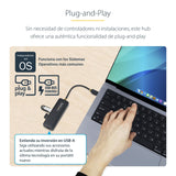 EAN 0065030912136 - StarTech.com H5C4A-USB-HUB hub de interfaz USB 3.2 Gen 1 (3.1 Gen 1) Type-C 5000 Mbit/s Negro imagen 14