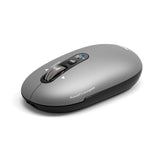 Port Connect Wireless & Bluetooth Rechargeable Pure Mac Mouse, Light Gray