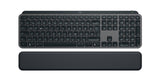 Teclado Alemán Logitech Mx Keys S Rf Wireless + Bluetooth Qwertz Grafito