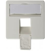 Telegärtner Face Plate Complete 50 X 50 For Amj45 8/8 Up/O Alpine White