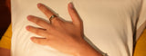 Ringconn Smart Ring Gen2 Für Frauen Und Männer - Schlaf- Und Fitness Tracking Wearable - Herzfrequenz - Matt-Schwarz Grösse 10