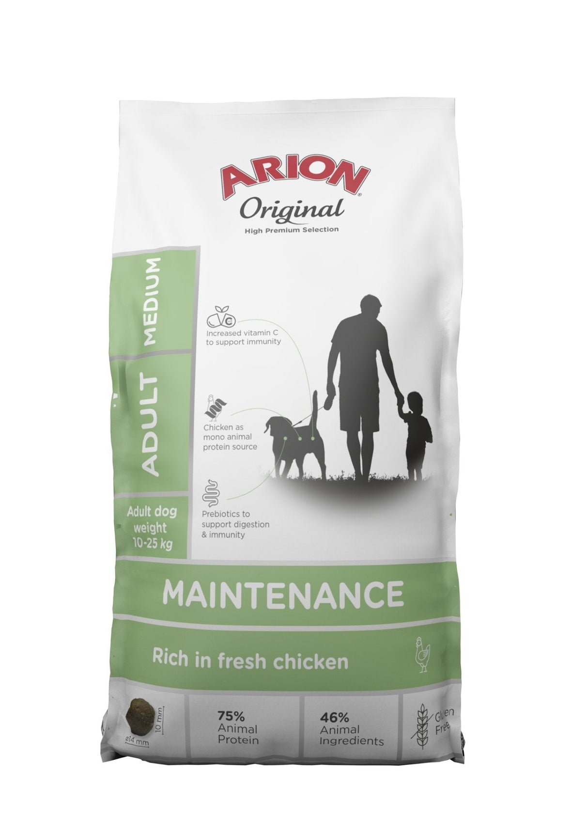 Arion Original Maintenance Med Sucha Karma Para Perro 12kg