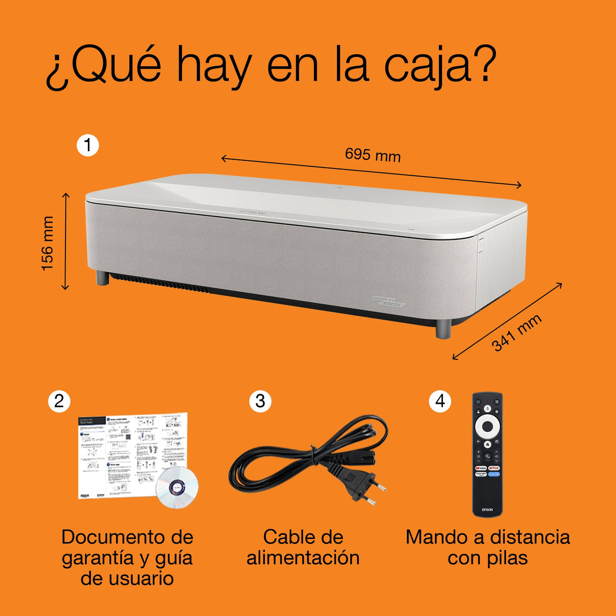 EAN 8715946744674 - Epson EH-LS970W 4000 lúmenes ANSI 3LCD UHD 4K (3840x2160) imagen 15