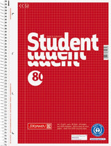 Brunnen Cuaderno Student Din A4 Cuadriculado - Material De Oficina - A4