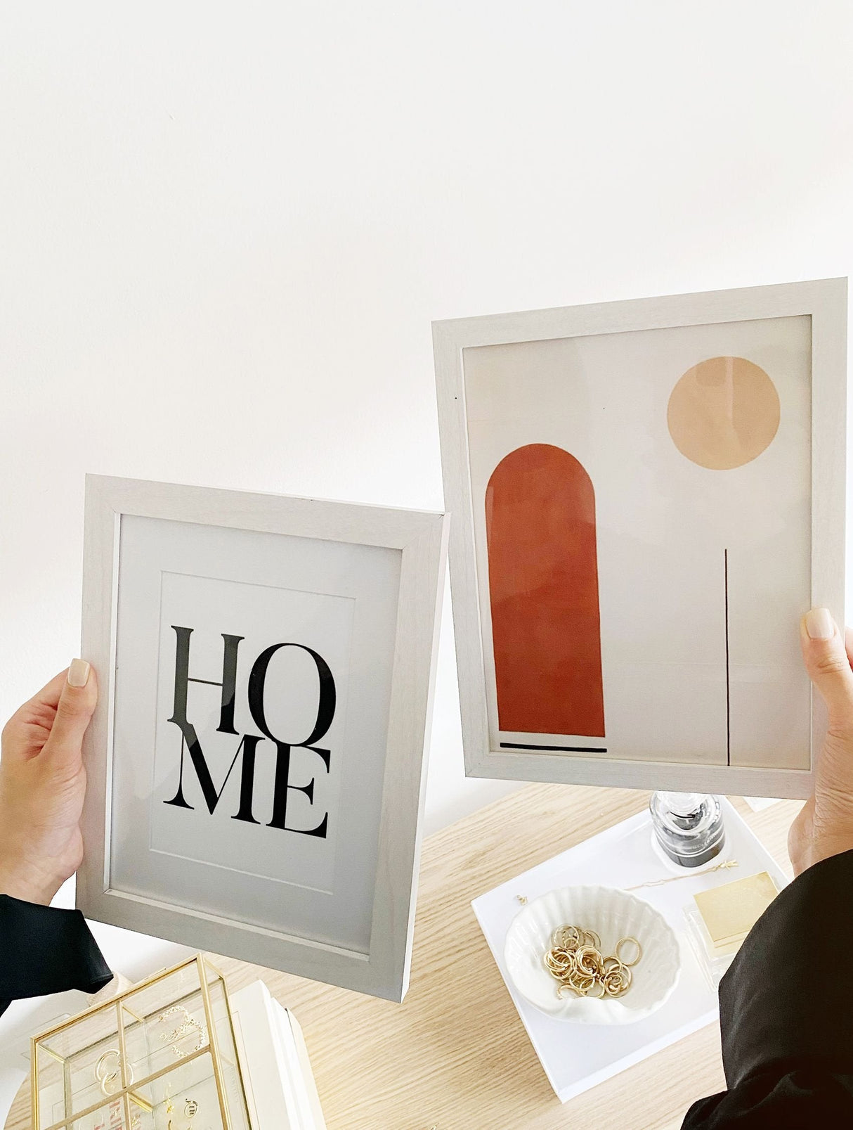 Deknudt S66kf1 P1 30x40 Madera Blanco W. Passepartout