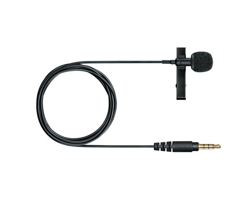 Shure Mvl-3,5mm Lavalier Microphone For Smartphone Tablet