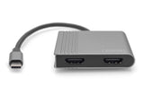 EAN 4016032485629 - Digitus DA-70828 Adaptador gráfico USB 4096 x 2160 Pixeles Gris imagen 3
