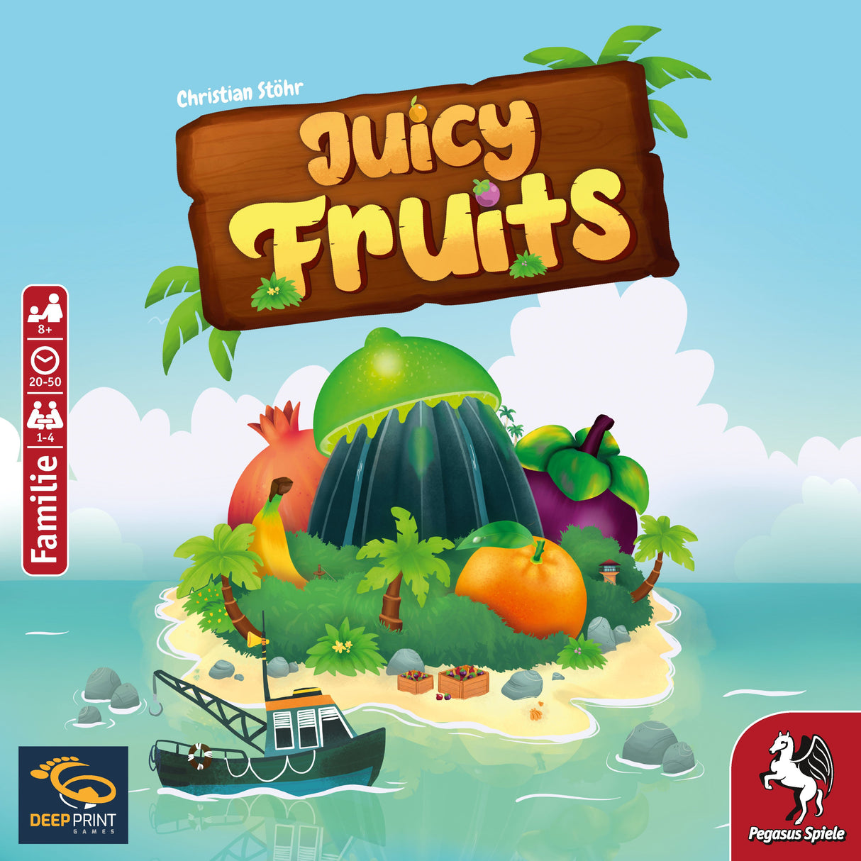 EAN 4250231728617 - Pegasus Spiele Juicy Fruits 50 min Juego de mesa Interpretación de roles imagen 3