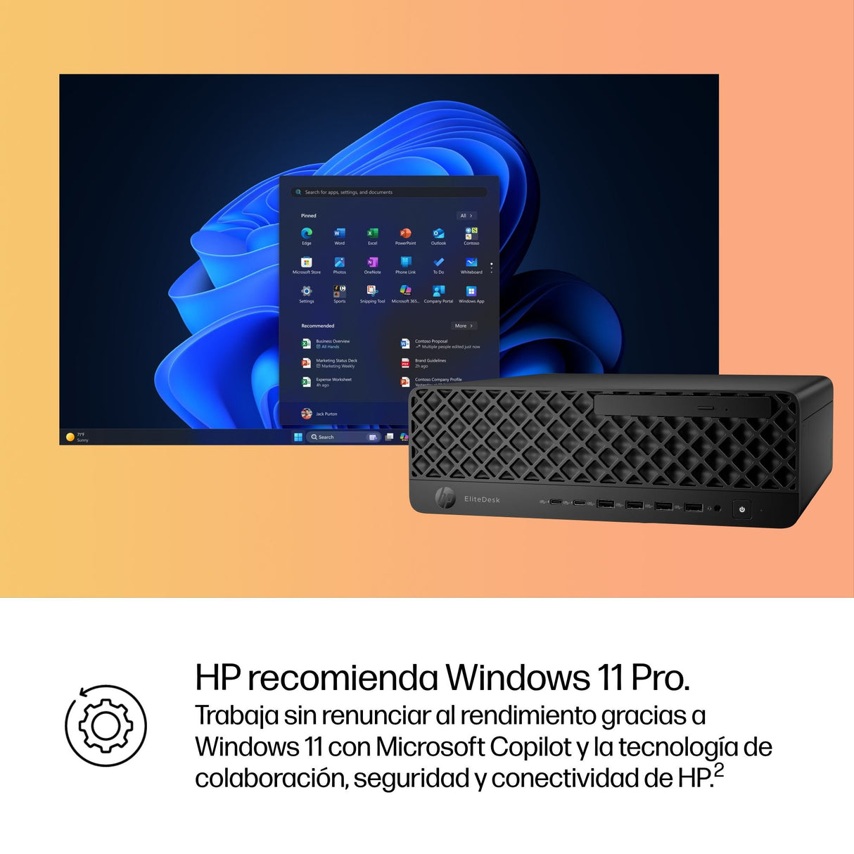 EAN 0199764821522 - HP EliteDesk 8 SFF G1i AI PC Intel Core Ultra 5 235 16 GB DDR5-SDRAM 512 GB SSD Windows 11 Pro Negro imagen 15