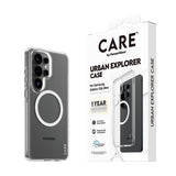 Panzerglass Care Urban Explorer Case Transp.W. Blanco Qi Samsung Galaxy S26 Ultra