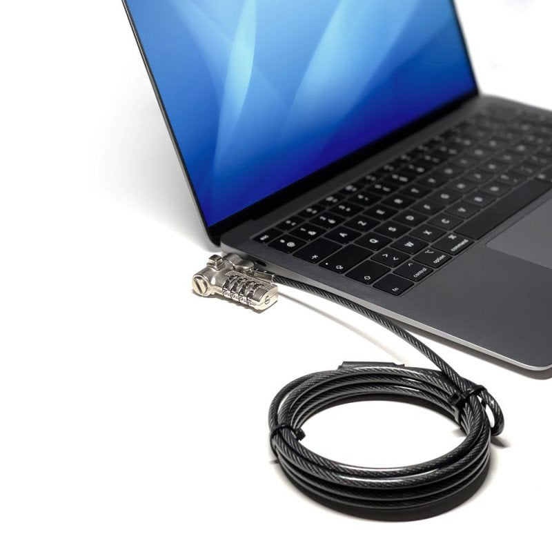 Port Designs Combinaison Switchable Security Cable Lock All In One K-Lock/Noble Wedge/Nano