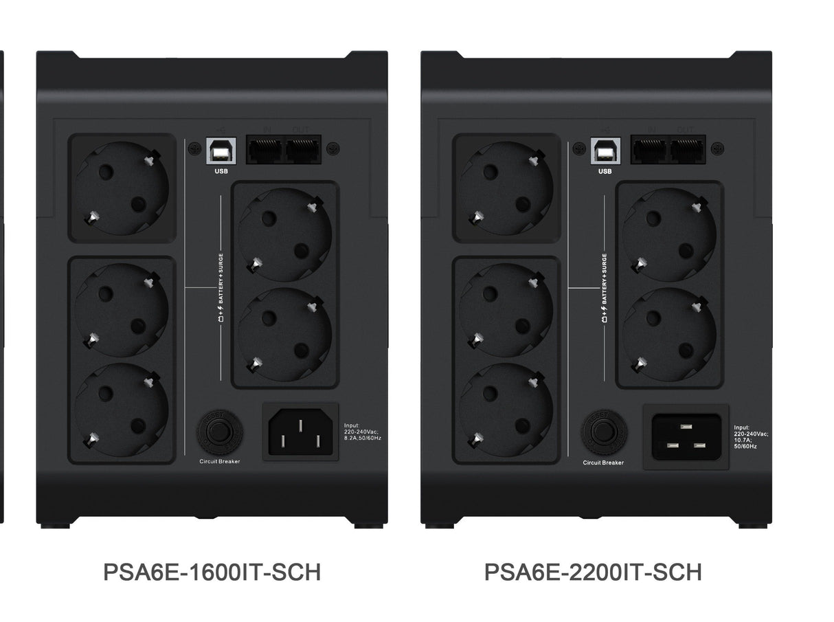 EAN 0767041045079 - Vertiv PSA6E-1600IT-SCH sistema de alimentación ininterrumpida (UPS) Línea interactiva 1,6 kVA 925 W 5 sa imagen 3