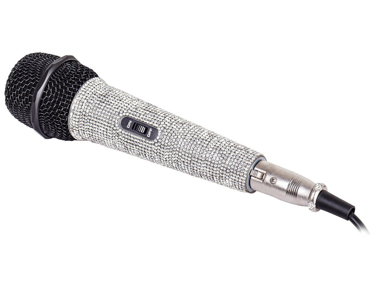Micrófono Dinámico Unidireccional Efecto Diamante Con Cable Trevi Em 30 Star