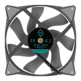Ventilador Iceberg Thermal Icegale Xtra - 140mm Gris