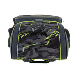 Herlitz Juego De Mochilas Escolares De 4 Piezas, 17 L, Ergonómica,Gris, Verde
