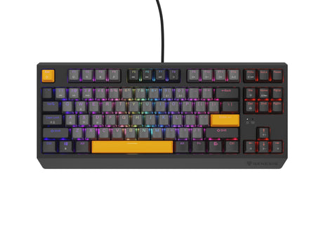 EAN 5901969443325 - GENESIS Thor 230 TKL Anchor Gray Negative Outemu Red teclado Juego USB + RF Wireless + Bluetooth QWERTY N imagen 3