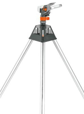 Gardena 8138-20 Rociador De Agua Aspersor De Agua Por Impulso Gris, Naranja