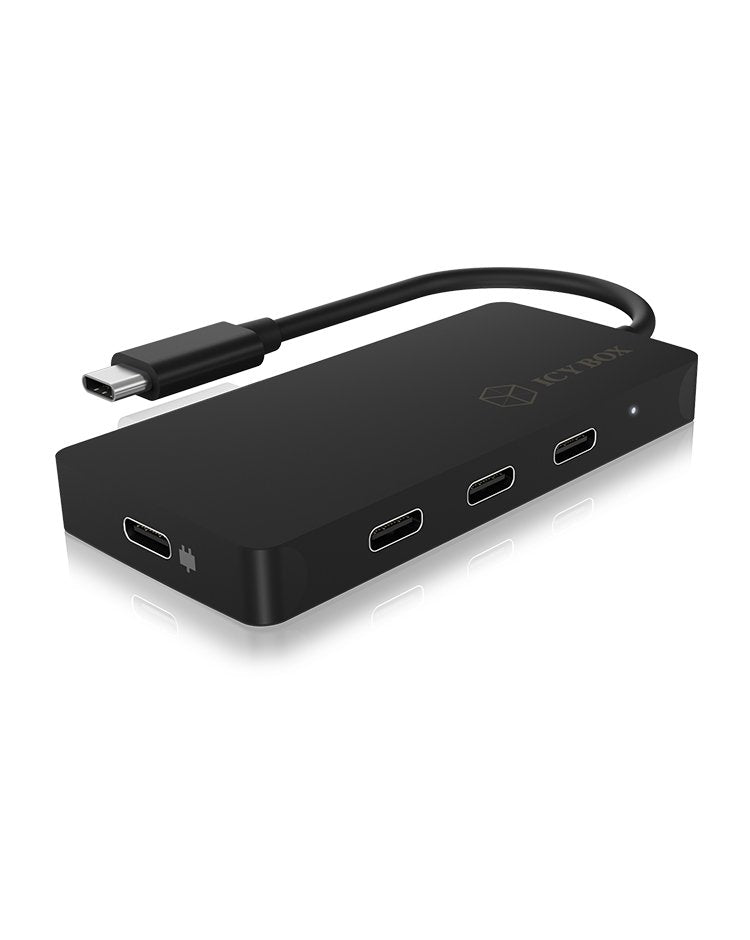 Raidsonic Ib-Hub1429-Cpd Hub De Interfaz Usb 3.2 Gen 2 (3.1 Gen 2) Type-C 10000 Mbit/S Gris