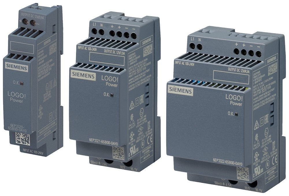 Siemens 6ep33216sb000ay0 Logo!Power 12v 1,9a Geregelte Stromversorgung