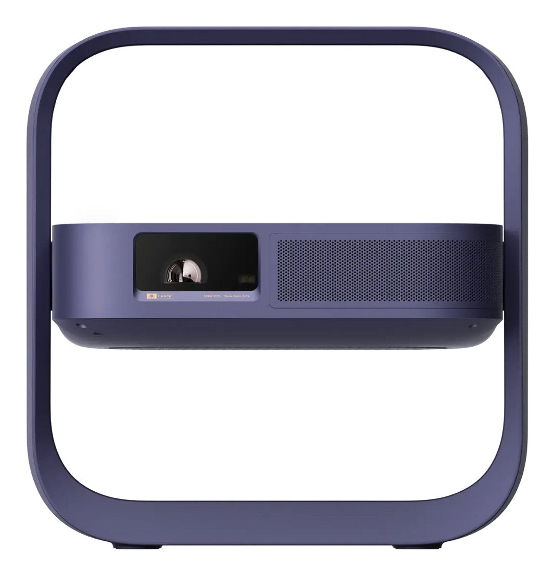 Proyector Xgimi Elfin Flip Laser 20000 H Full Hd Altavoz Harman Kardon De 7 W Soporte Ajustable De Hasta 150 Grados Morado