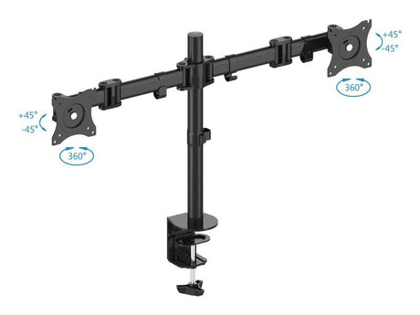 EAN 4251364706381 - PureMounts PM-OFFICE-02 soporte para monitor 68,6 cm (27") Escritorio Negro imagen 3