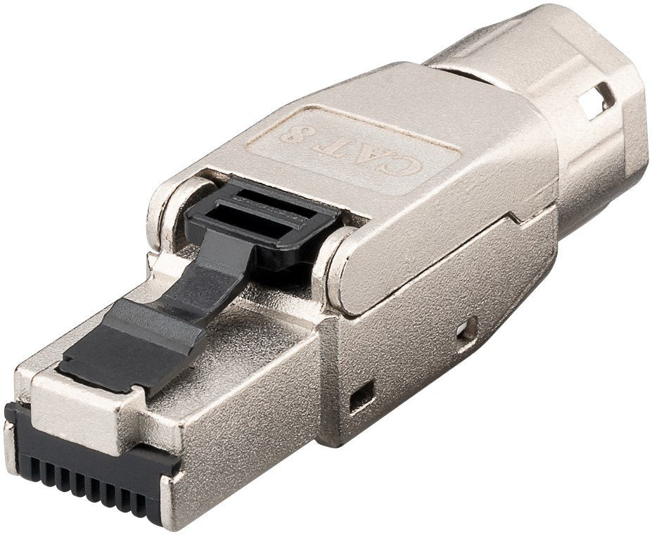 Conector Rj45 Cat 8.1 Stp  Sin Herramientas Goobay     (Precio 1 Unidad)   (Embalaje  1/50/250)