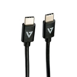 EAN 0662919111910 - V7 V7USB2C-2M cable USB USB 2.0 USB C Negro imagen 2