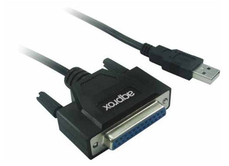 EAN 8435099521020 - Approx appC26 cable paralelo Negro 1,45 m imagen 1