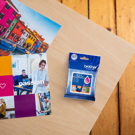 EAN 4977766839235 - Brother LC521M cartucho de tinta 1 pieza(s) Original Magenta imagen 4