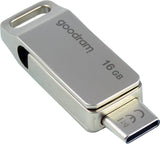 EAN 5908267960240 - Goodram ODA3 unidad flash USB 16 GB USB Type-A / USB Type-C 3.2 Gen 1 (3.1 Gen 1) Plata imagen 3