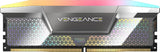 Memoria Corsair 48 Gb Ddr5-8000 2x 24 Gb  Plateada, Cmhc48gx5m2x8000c38, Vengeance Rgb, Intel Xmp Cmhc48gx5m2x8000c38