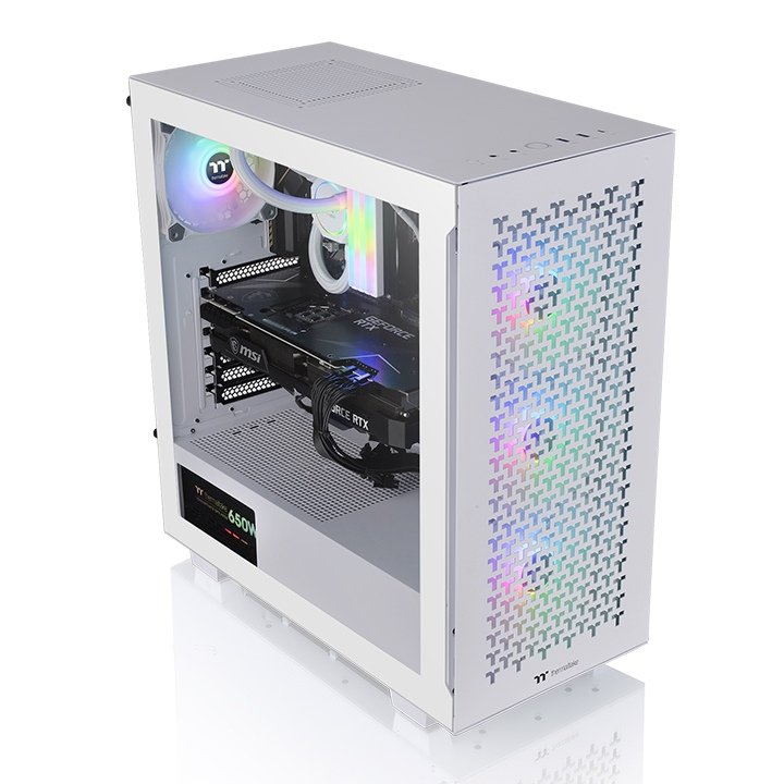 EAN 4713227530804 - Thermaltake CA-1S3-00M6WN-03 carcasa de ordenador Midi Tower Blanco imagen 2