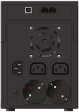 EAN 4260074976502 - PowerWalker VI 2200 SHL Schuko sistema de alimentación ininterrumpida (UPS) Línea interactiva 2,2 kVA 120 imagen 4