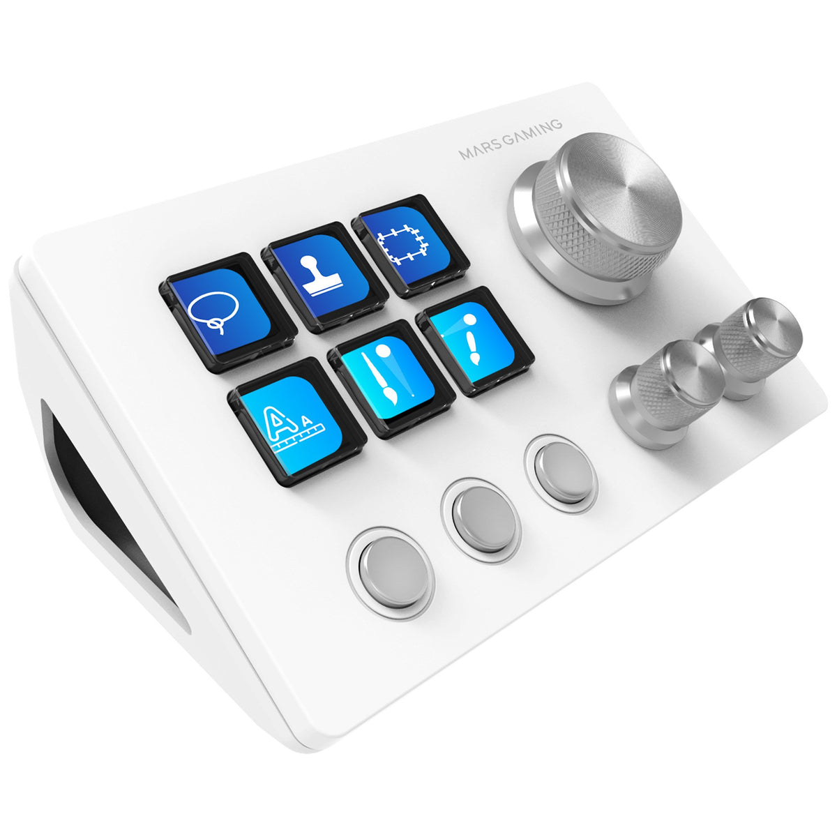 EAN 8435693108719 - Mars Gaming MSDTWOW sistema de control para la realización de contenido en directo 9 botones imagen 4