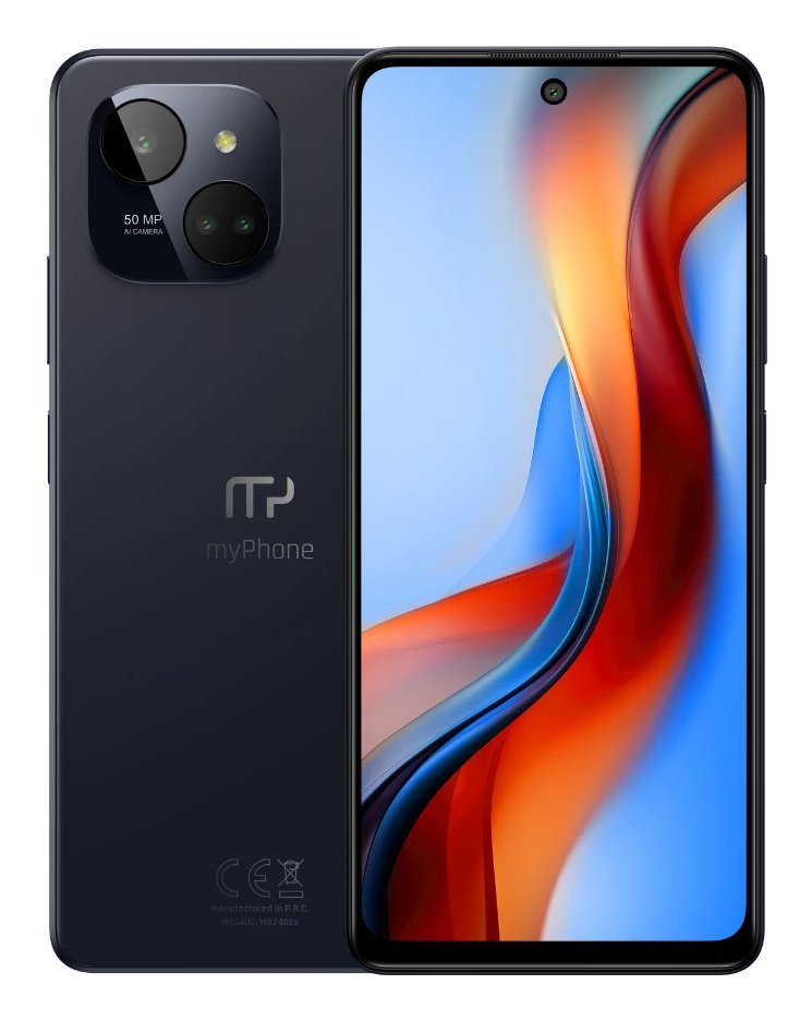EAN 5902983630739 - myPhone N23 Plus 5G 17,2 cm (6.78") SIM doble Android 14 USB Tipo C 8 GB 256 GB 5000 mAh Negro imagen 1