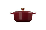 EAN 0024147332510 - Le Creuset 21177209494441 cacerola 2,4 L Alrededor Rojo imagen 3