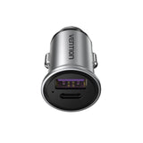 EAN 6922794761681 - Vention FFFH0 cargador de dispositivo móvil Universal Gris Encendedor de cigarrillos Carga rápida Auto imagen 2