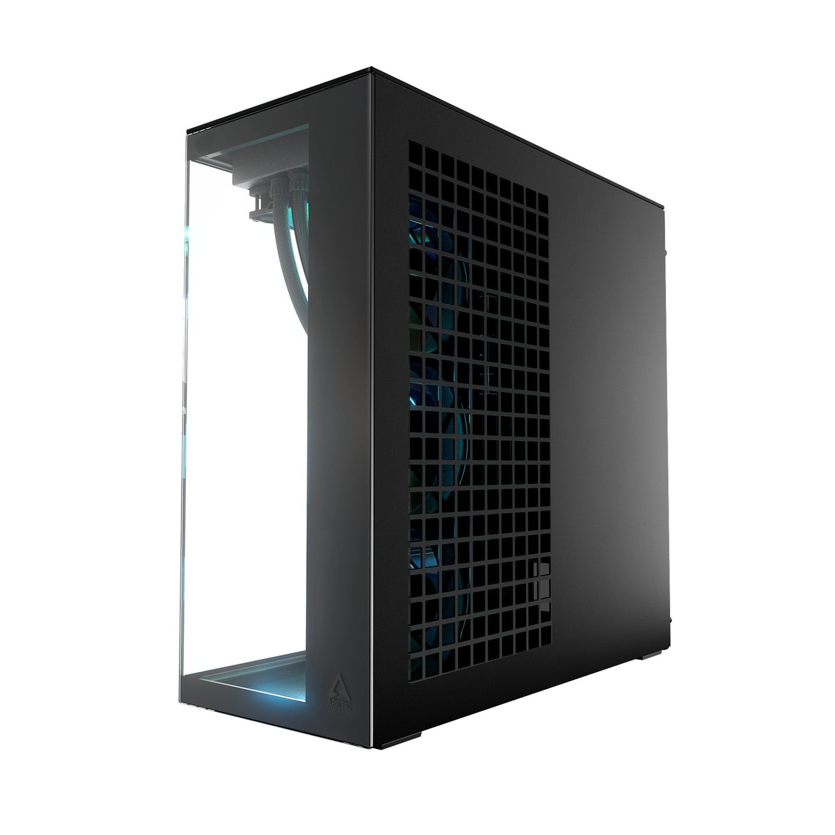 Caja Pc Arctic Xtender Vg  (Negro, Tempered Glass X 2, Klar-Glas) Acpcc00024a