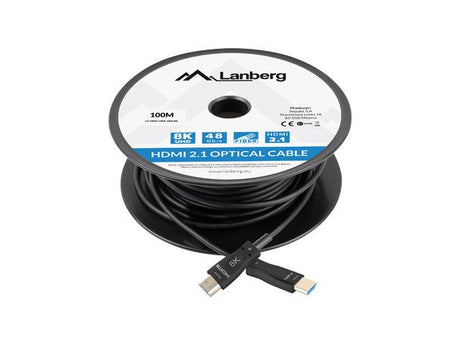 EAN 5901969437577 - Lanberg CA-HDMI-30FB-1000-BK cable HDMI 100 m HDMI tipo A (Estándar) Negro imagen 3