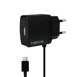 Cargador Usb 10 W Negro Logilink Pa0146