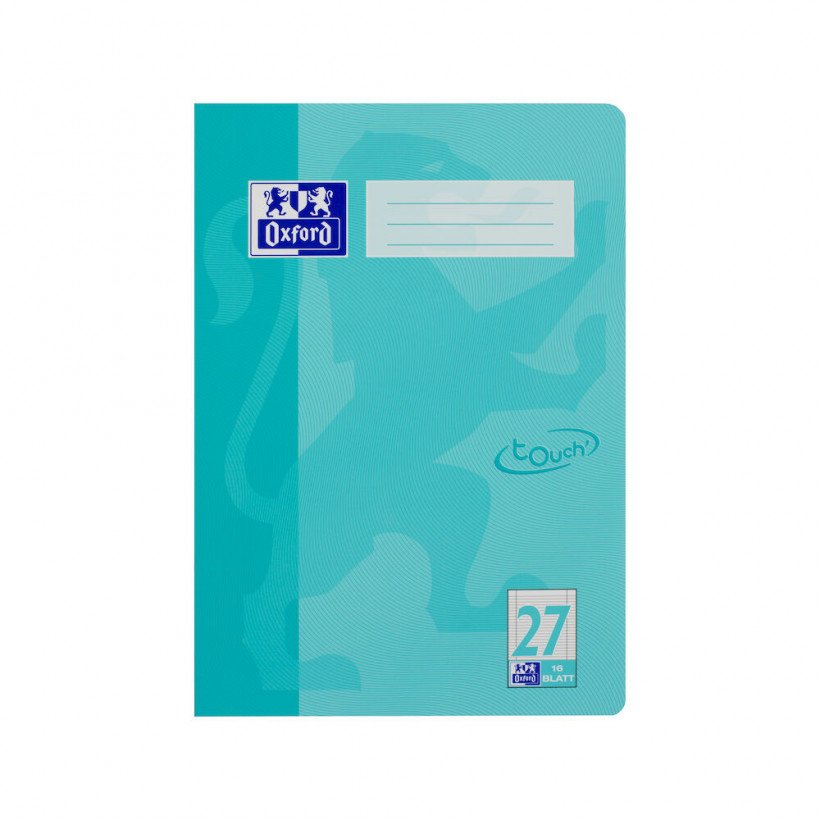 Oxford Cuaderno Escolar Touch Pautado 27 Rayado Din A4 - Material De Oficina - A4