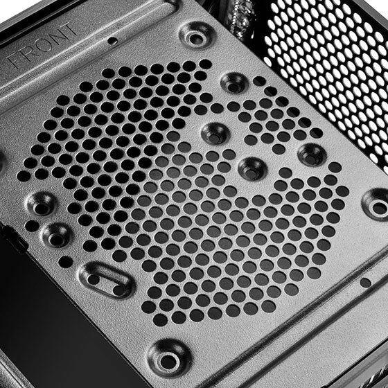 Caja Pc Silverstone Sst-Ml06b-E Silent Milo Slim Htpc Mini-Itx, Negro