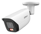 (Dh-Ipc-Hfw3449ep-As-Il-0280b) Dahua Camara Ip  Bullet Serie 3, 4mp, Ir 50m, Ip67, Soporta Microsd Hasta 512gb, 12 Vdc / Poe, Fija 2.8mm