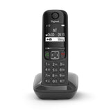 Gigaset As690 Teléfono Dect/Analógico Identificador De Llamadas Negro