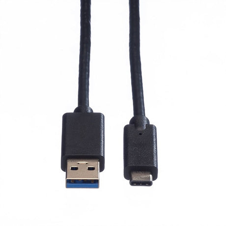EAN 7611990117239 - ROLINE 11.02.9011 cable USB USB 3.2 Gen 1 (3.1 Gen 1) 1 m USB A USB C Negro imagen 3