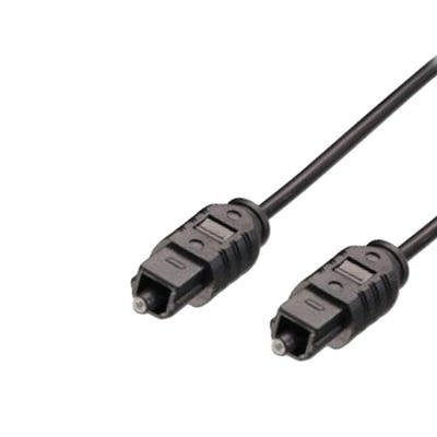 Cable  Mediarange Mrcs133 De Fibra Óptica E Infiniband 1,5 M Toslink Negro