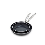 Greenpan Premiere Frying Pan Set 2-Piece,20+28cm Stainless Steel